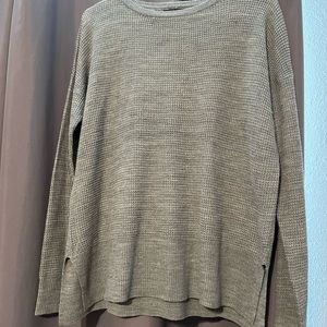 Gray Textured Sweater